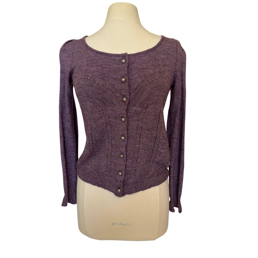 Anthropologie Sparkle Cardigan Sweater
